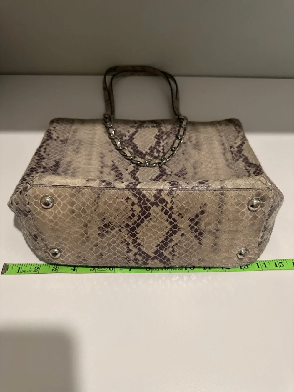 Michael Kors Snake-Print Tote - Picture 13 of 14